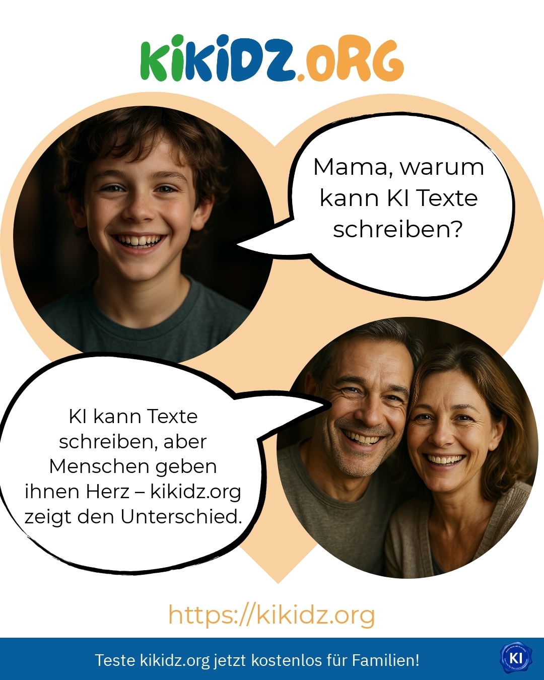 Mama, warum kann KI Texte schreiben?