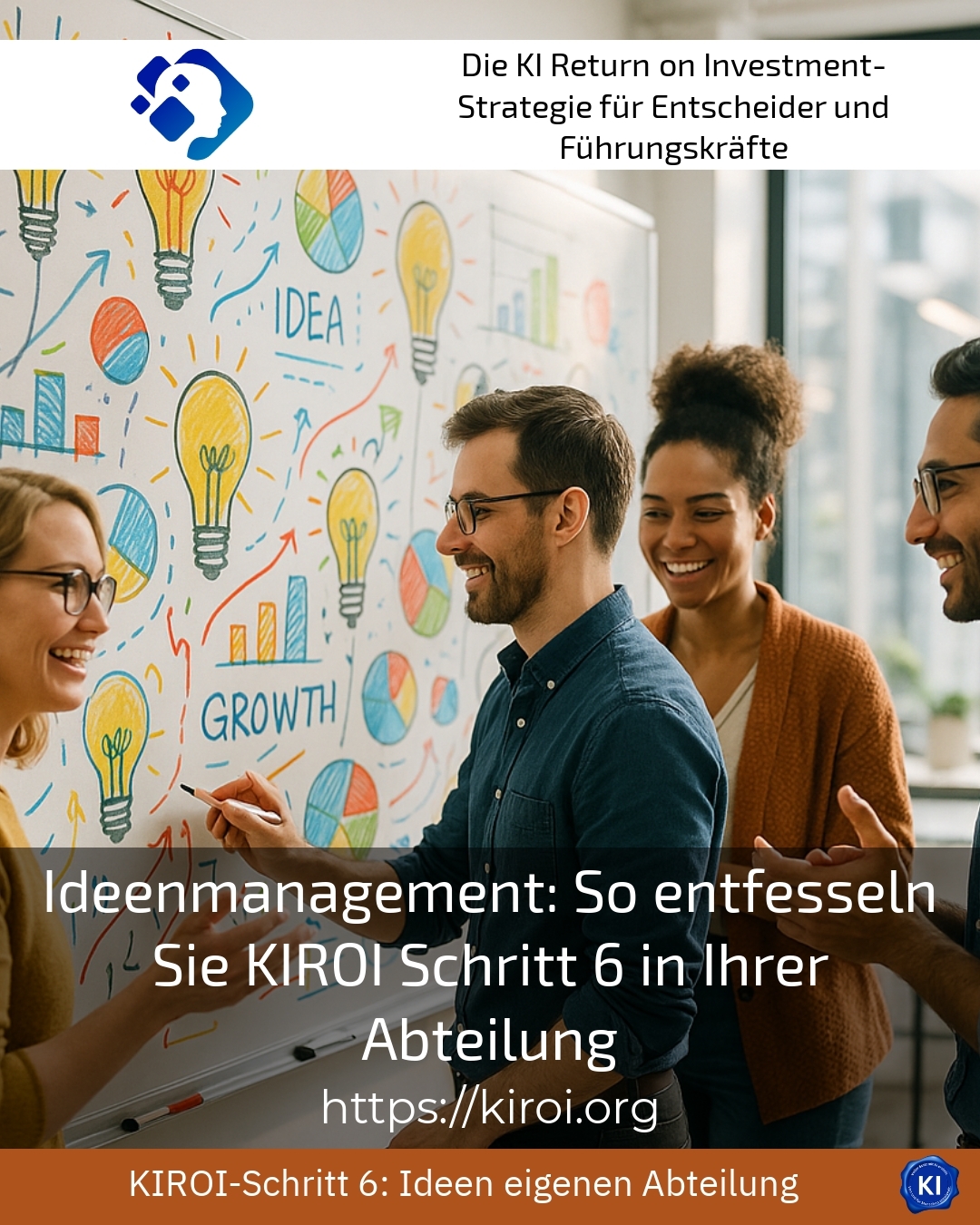 Ideenmanagement: So entfesseln Sie KIROI Schritt 6 in Ihrer Abteilung