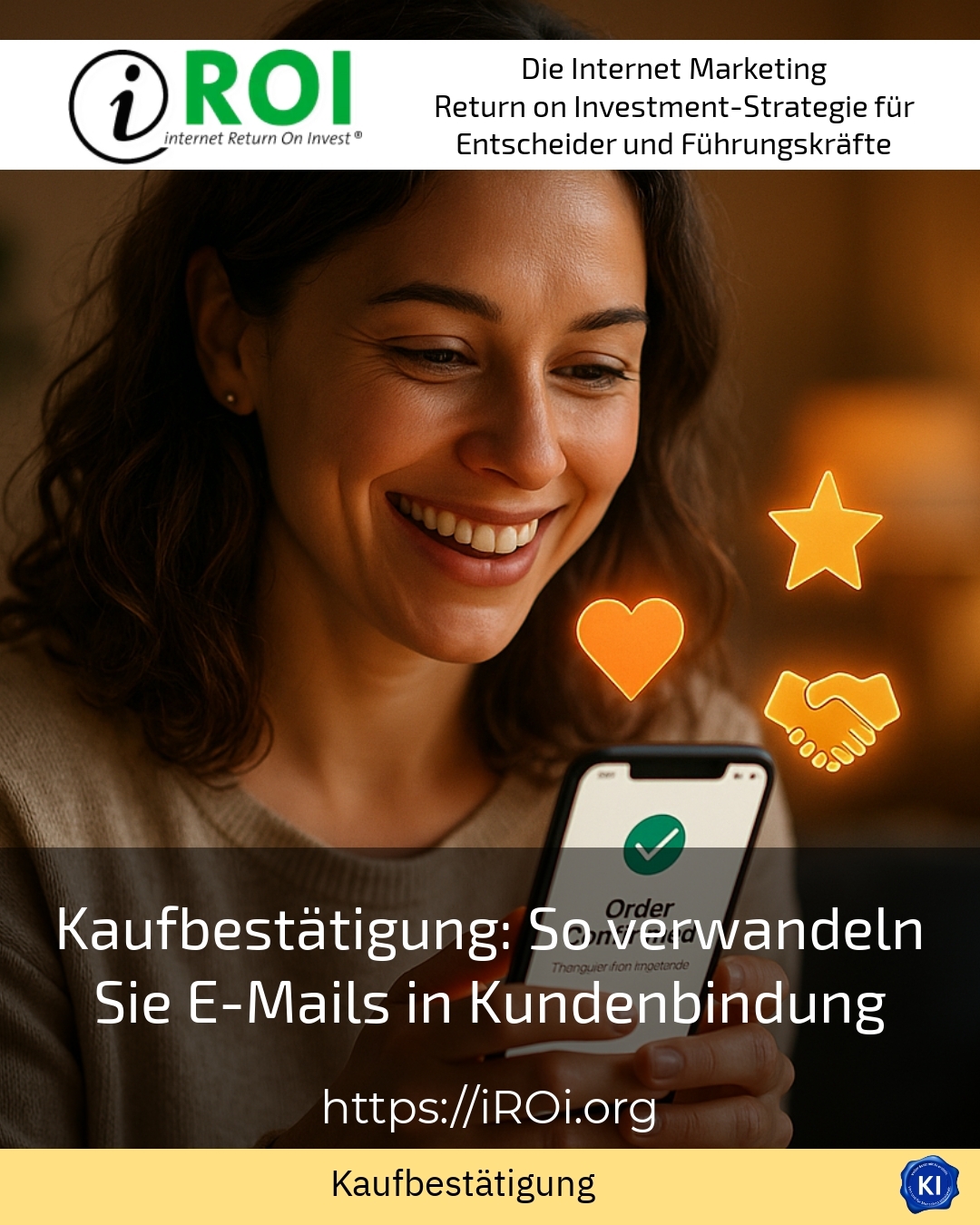 Kaufbestätigung: So verwandeln Sie E-Mails in Kundenbindung