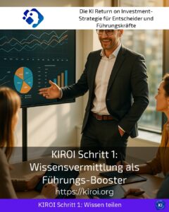KIROI Step 1: Knowledge transfer as a leadership booster
