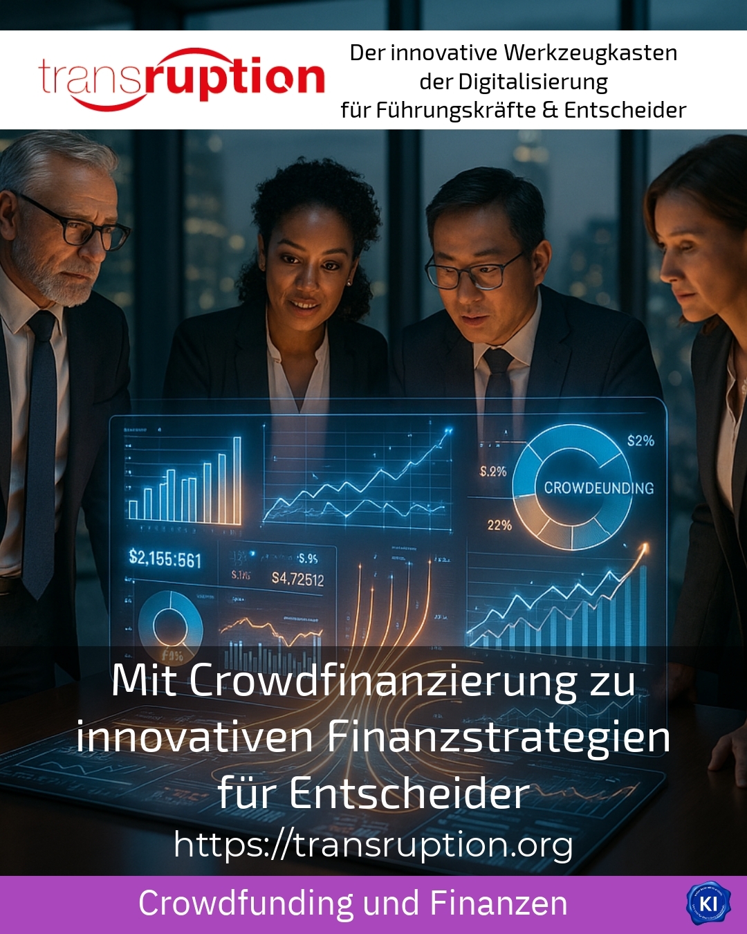 Crowdfunding for innovative financial strategies for decision-makers