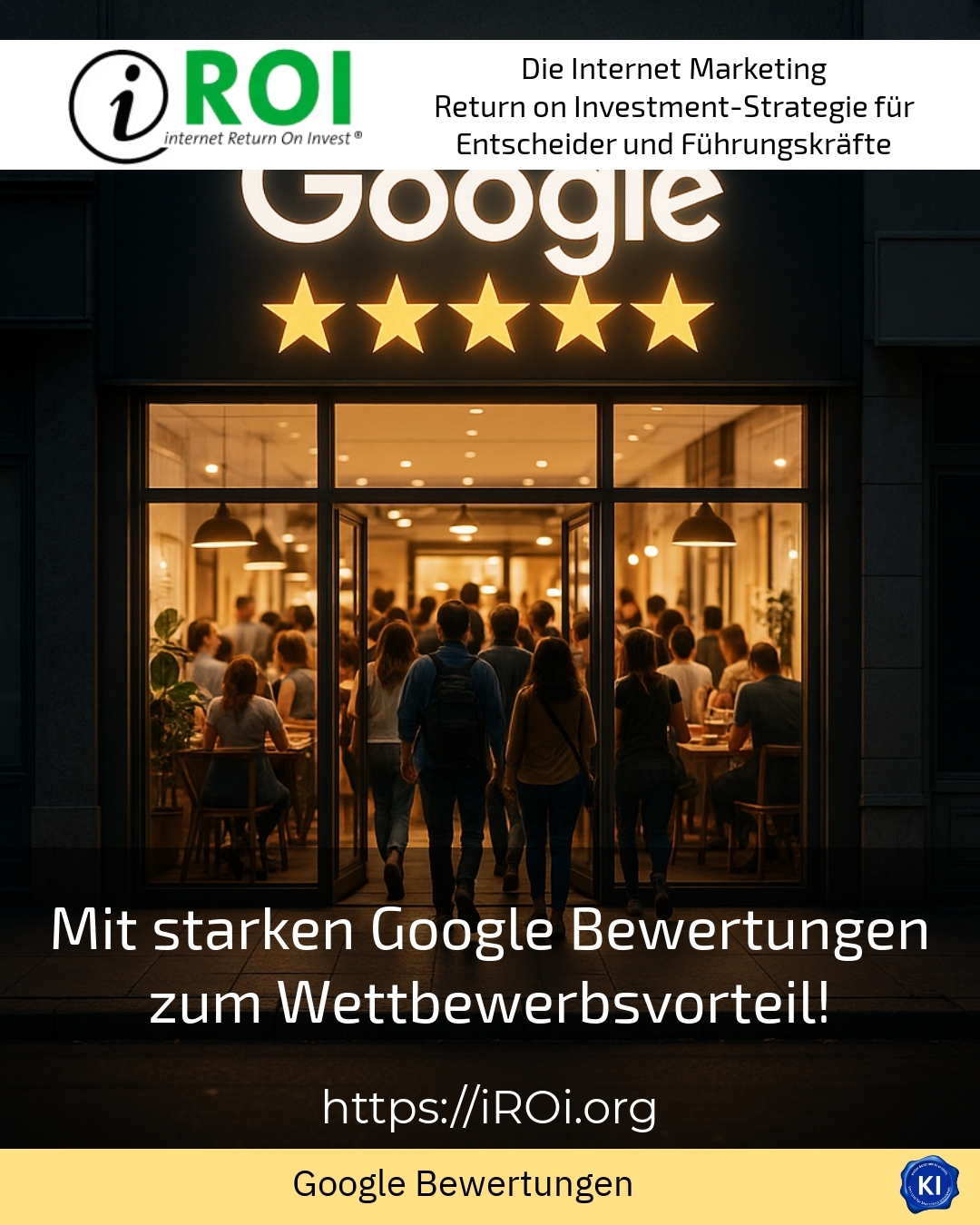 A competitive advantage with strong Google reviews!