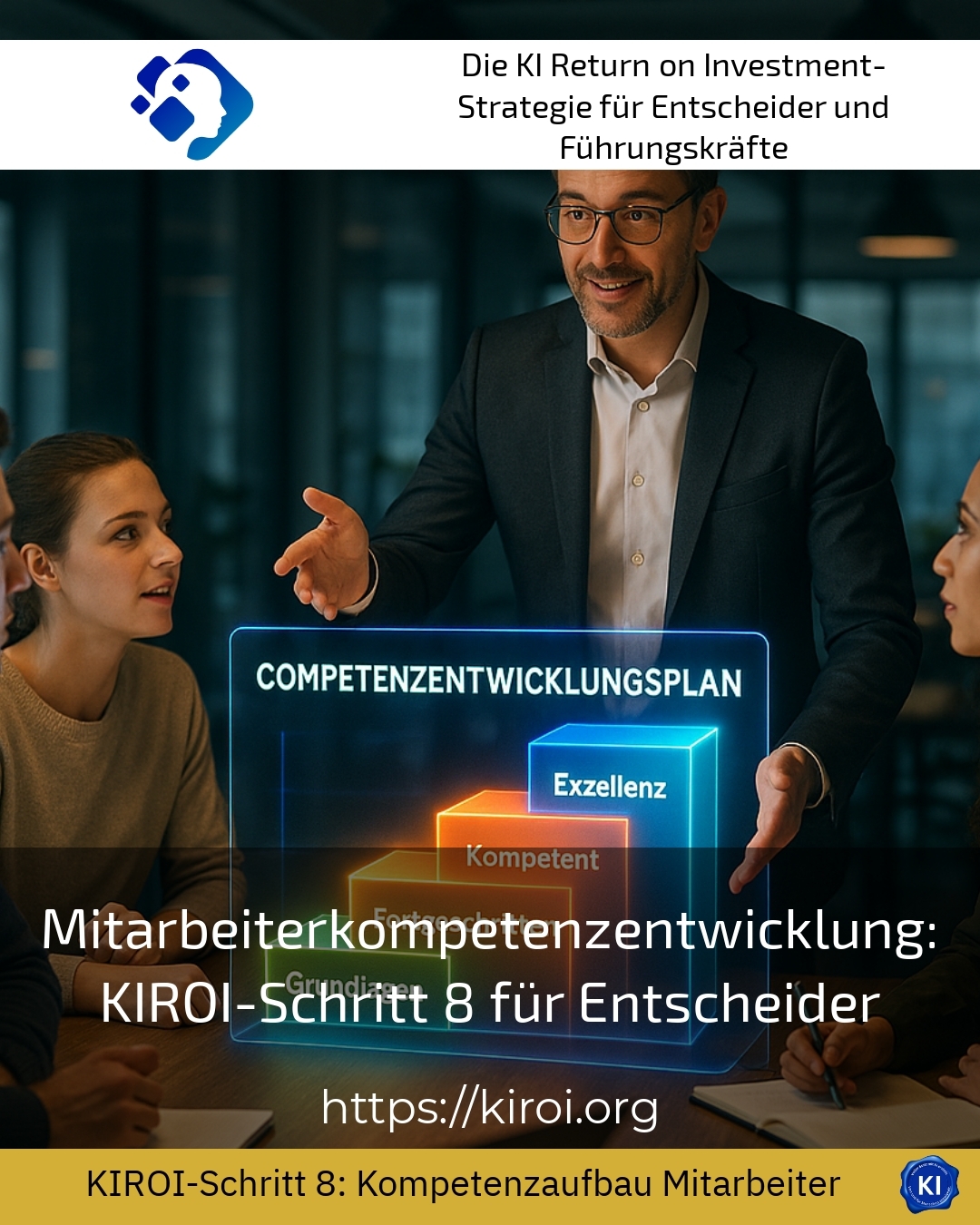 Employee competence development: KIROI step 8 for decision-makers 4.1 (597)