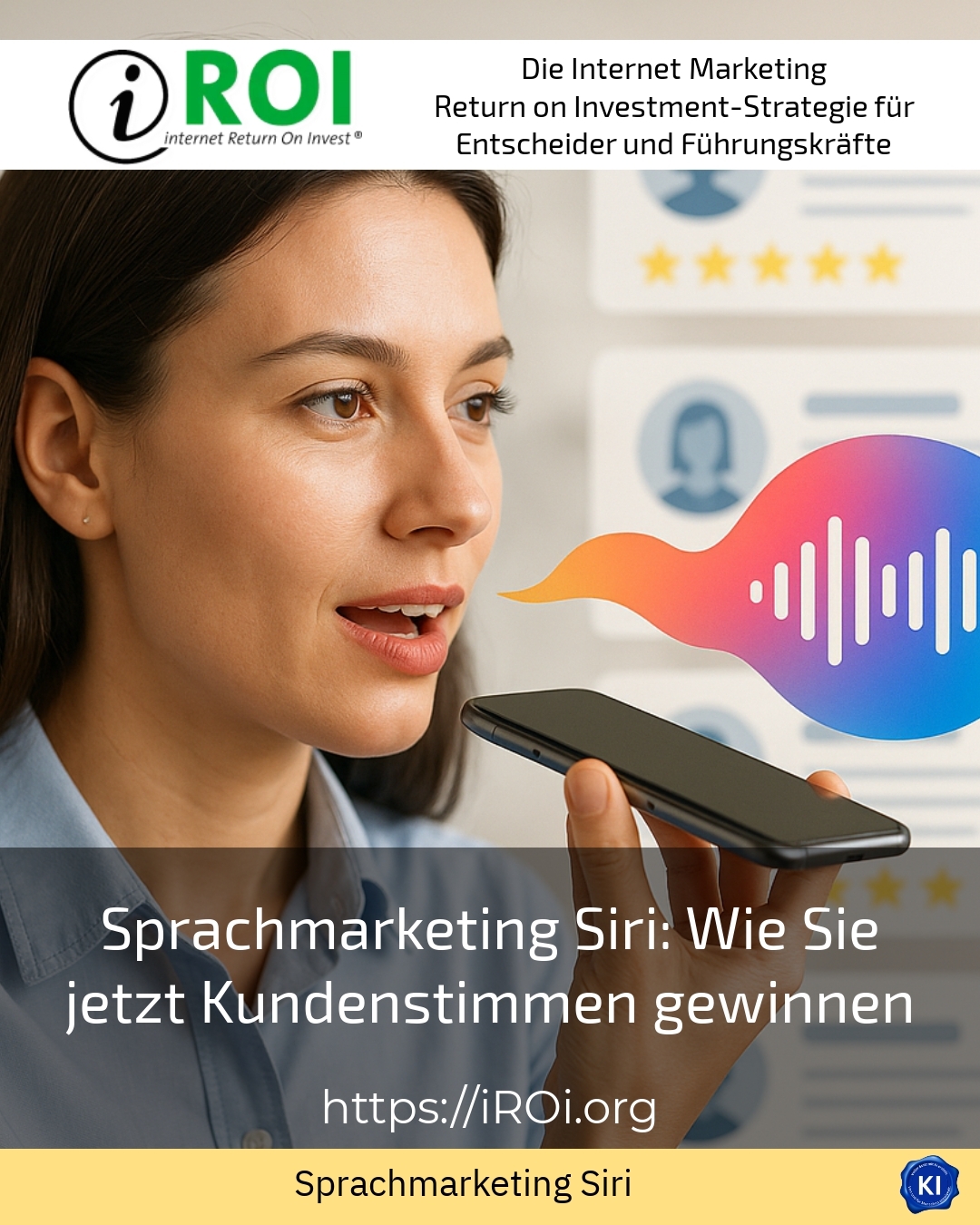 Sprachmarketing Siri: Wie Sie jetzt Kundenstimmen gewinnen