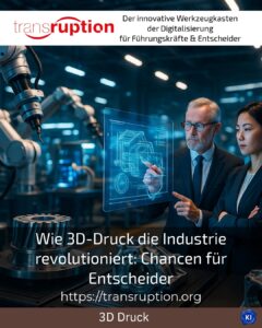 Wie 3D-Druck die Industrie revolutioniert: Chancen für Entscheider