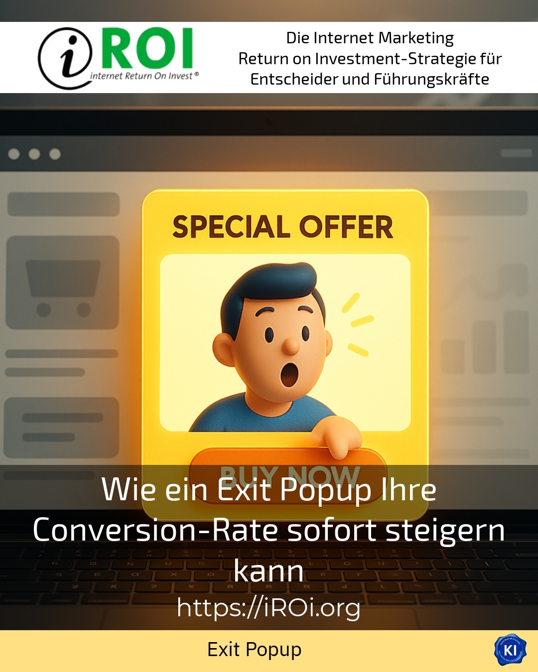 How an exit popup can immediately increase your conversion rate 4.2 (1627)