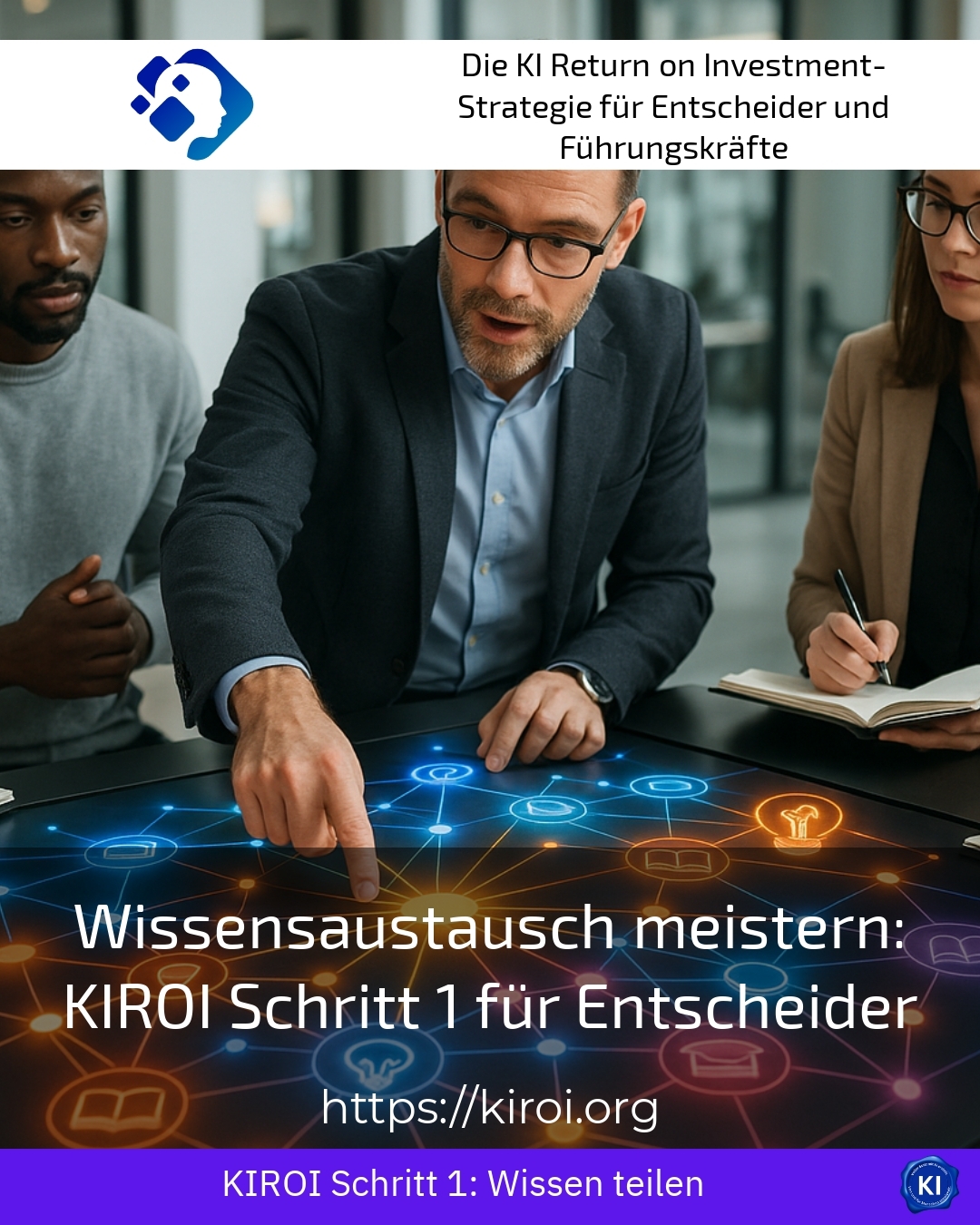 Wissensaustausch meistern: KIROI Schritt 1 für Entscheider 4.8 (553)