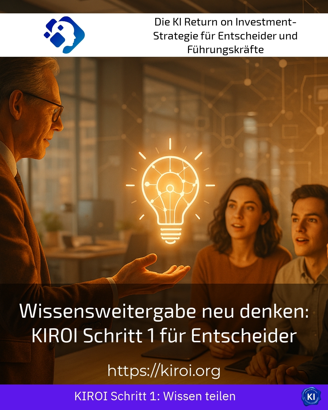 Rethinking knowledge transfer: KIROI Step 1 for decision-makers 4.3 (843)