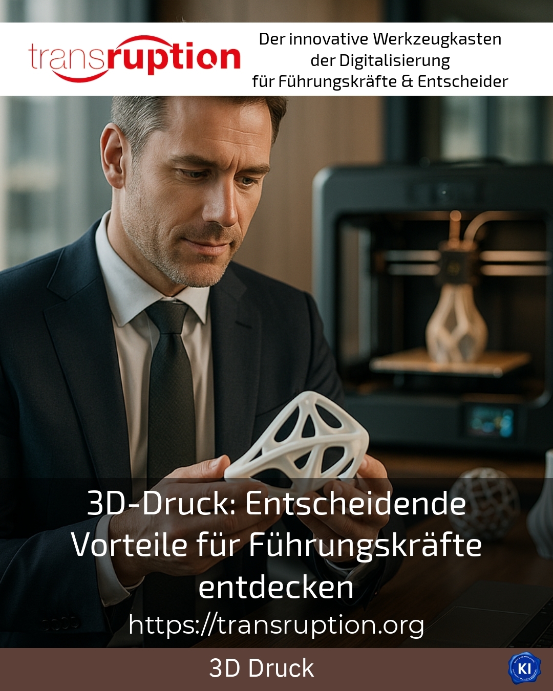 3D-Druck: Entscheidende Vorteile für Führungskräfte entdecken