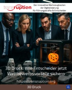 3D printing: How decision-makers are securing competitive advantages now