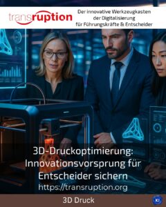 3D-Druckoptimierung: Innovationsvorsprung für Entscheider sichern