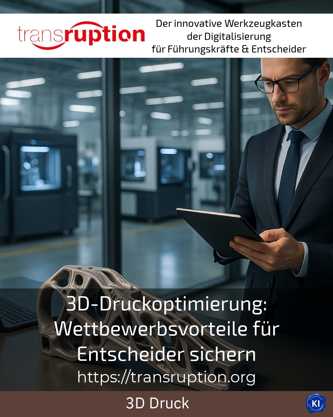 3D-Druckoptimierung: Wettbewerbsvorteile für Entscheider sichern