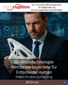 3D-Drucktechnologie: Wettbewerbsvorteile für Entscheider nutzen