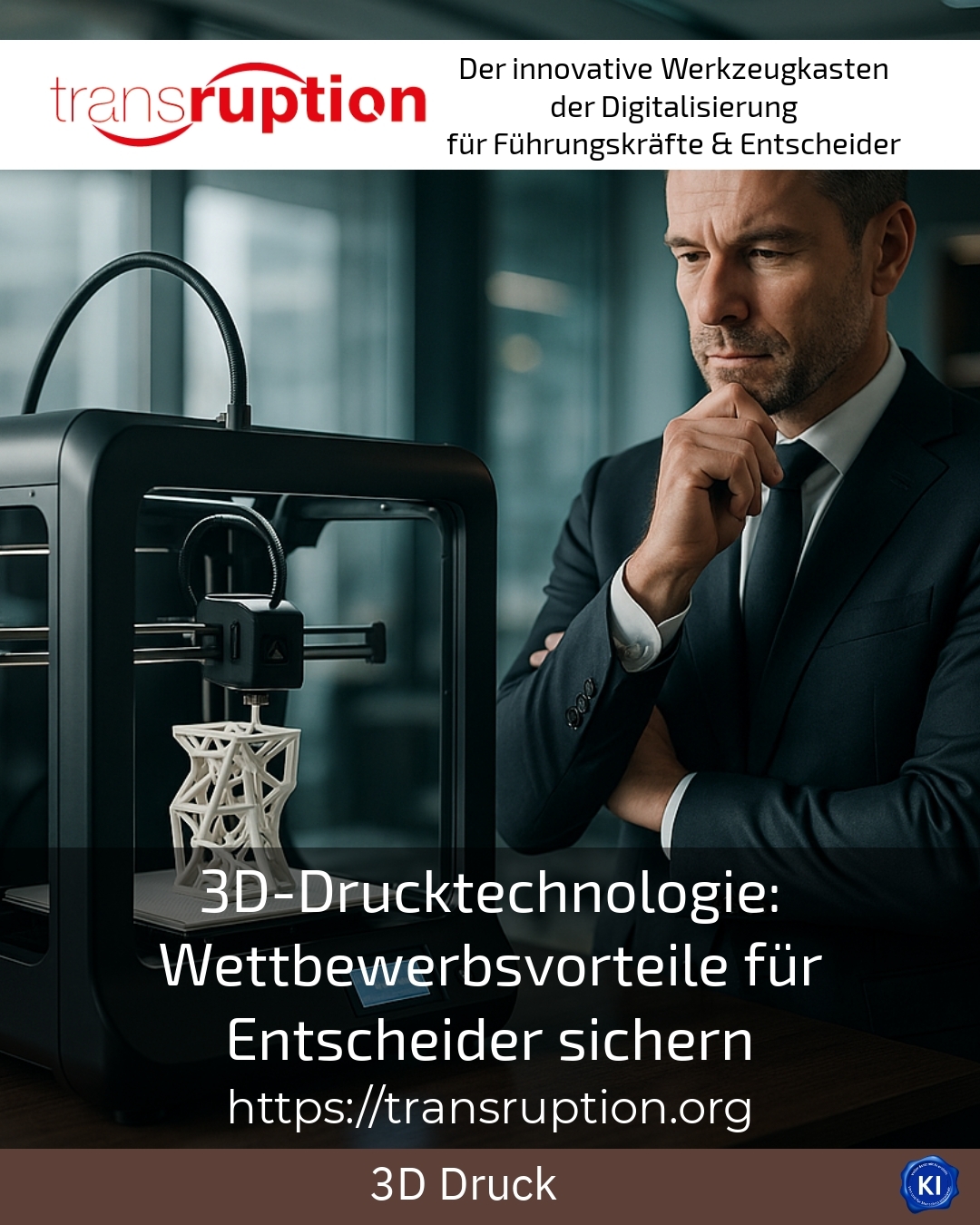 3D printing technology: securing competitive advantages for decision-makers