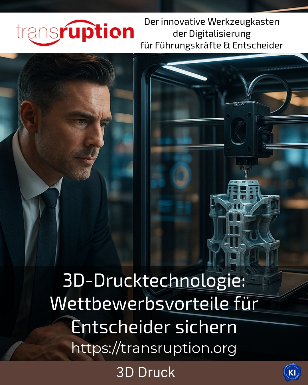 3D-Drucktechnologie: Wettbewerbsvorteile für Entscheider sichern