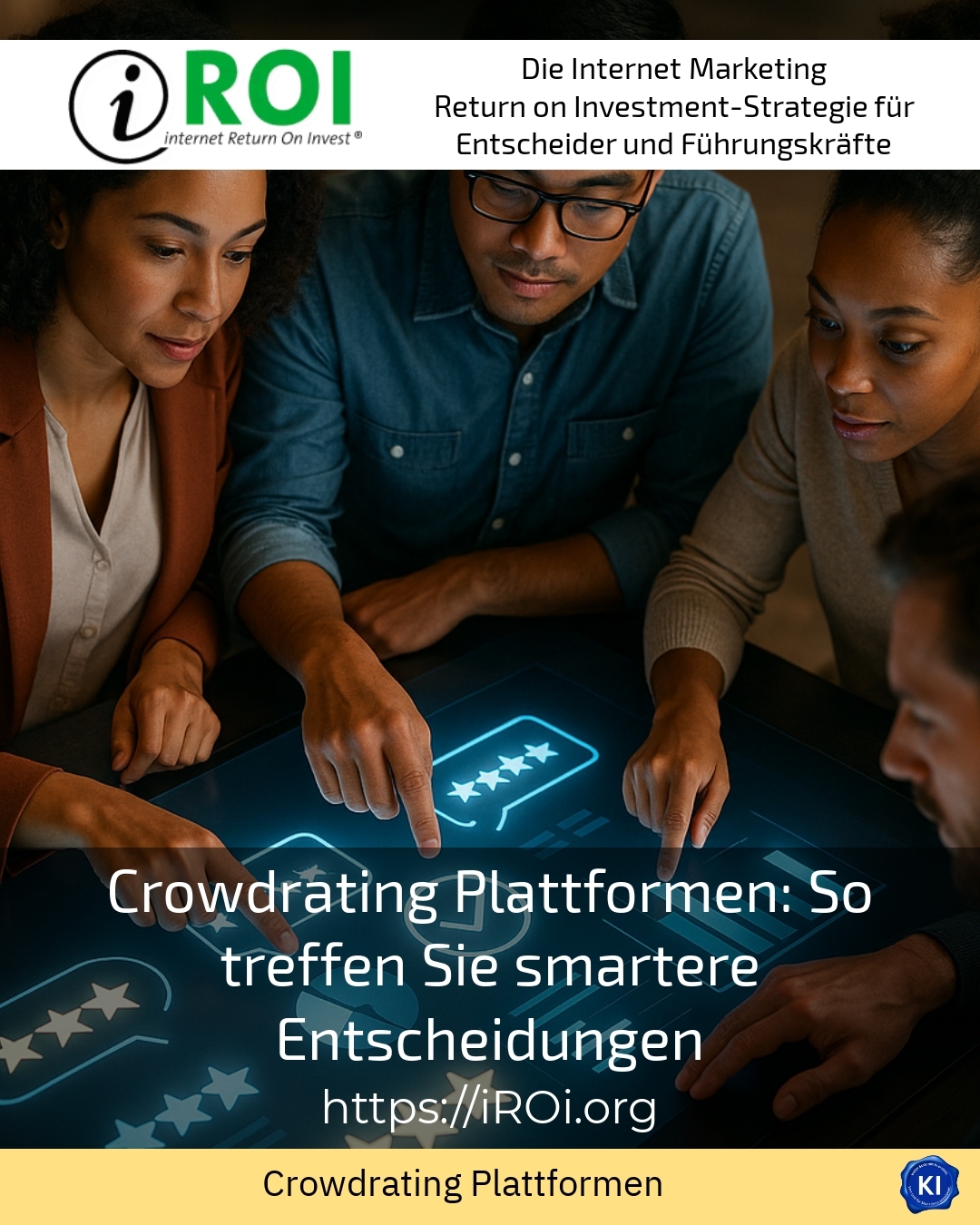 Crowdrating Plattformen: So treffen Sie smartere Entscheidungen 4.6 (1100)