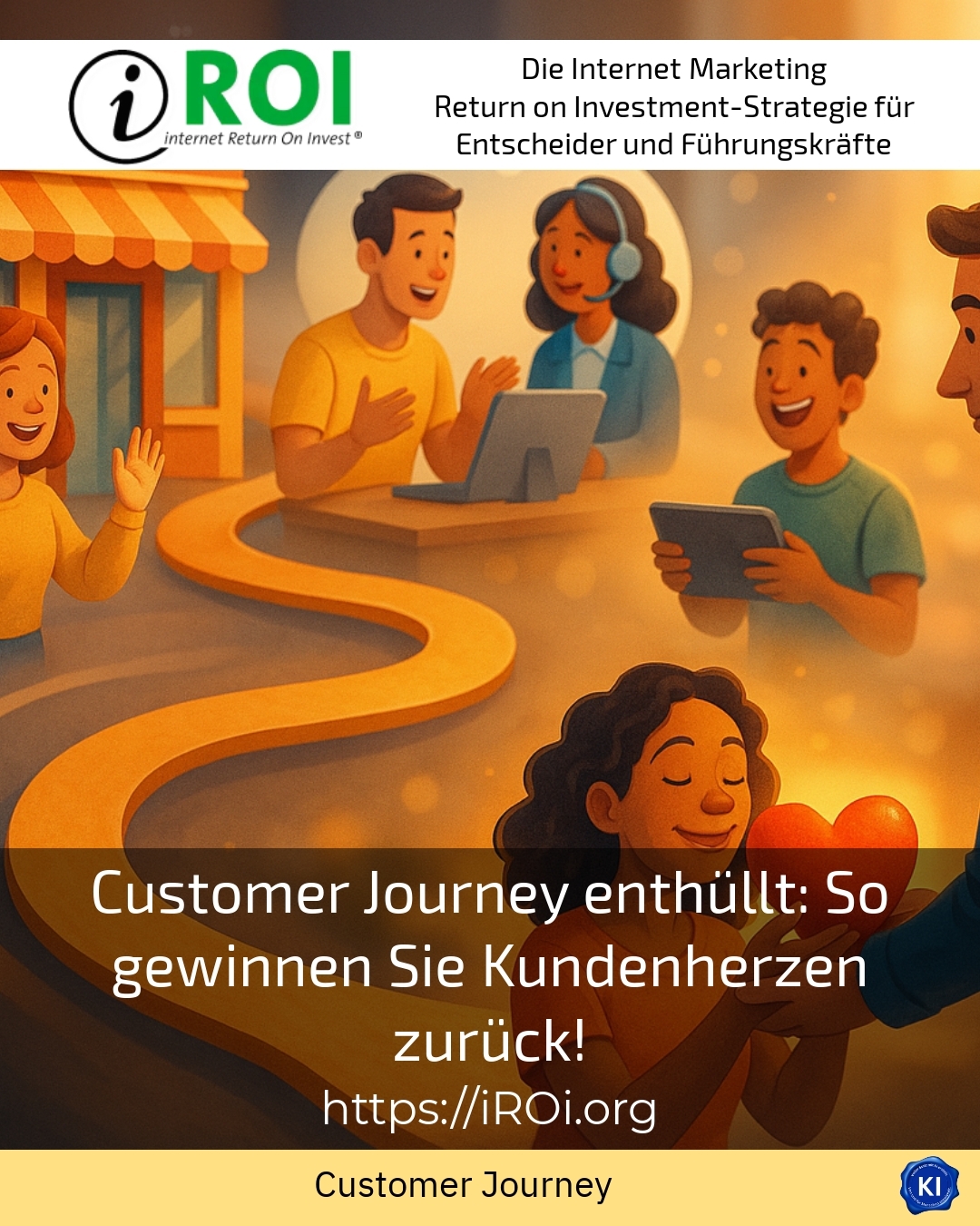 Customer journey revealed: How to win back customers' hearts! 4.1 (766)