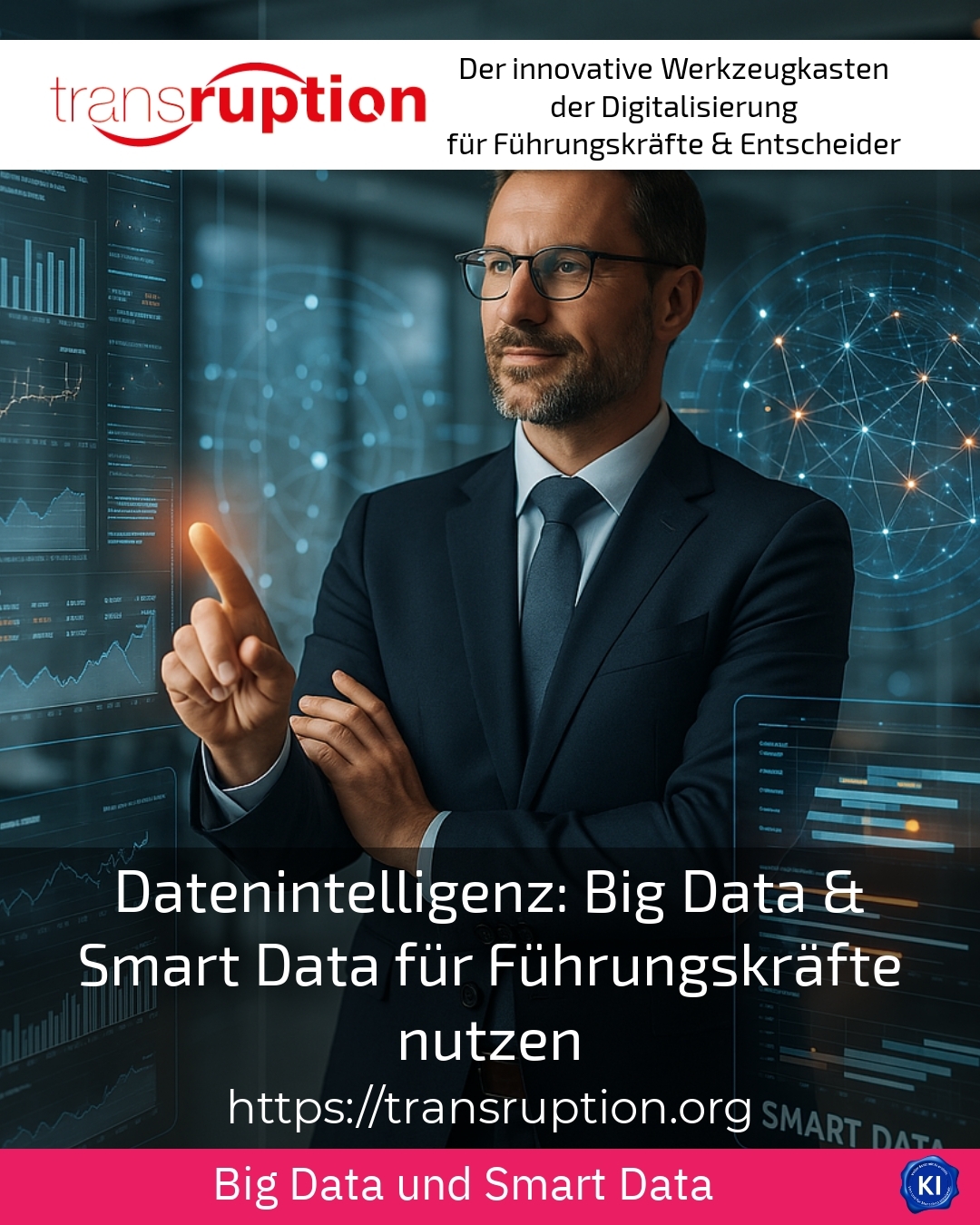 Datenintelligenz: Big Data & Smart Data für Führungskräfte nutzen