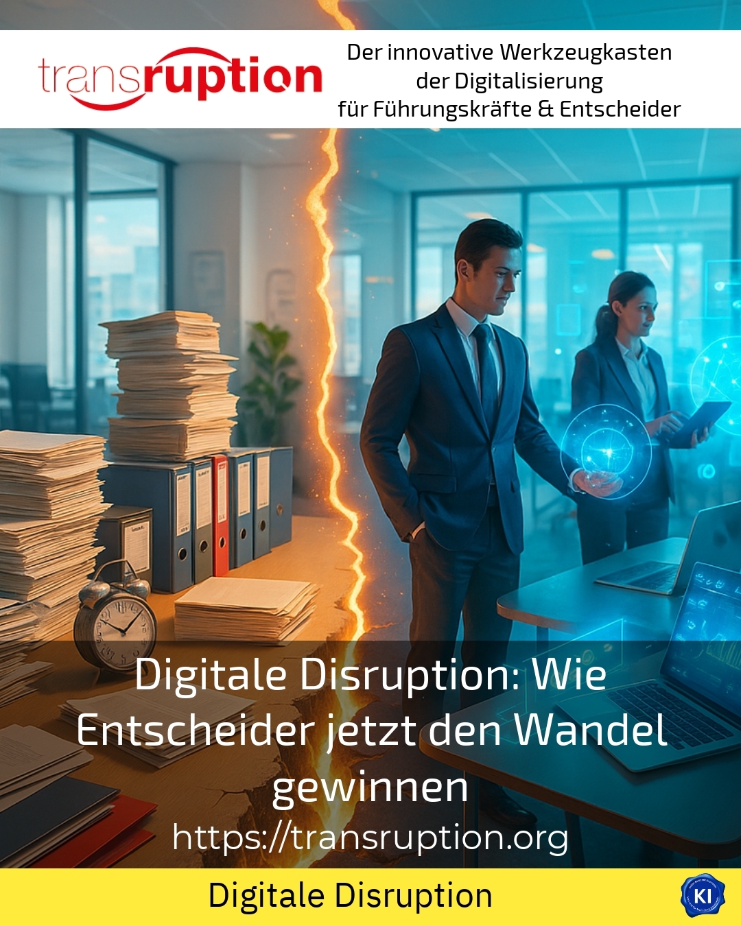 Digitale Disruption: Wie Entscheider jetzt den Wandel gewinnen