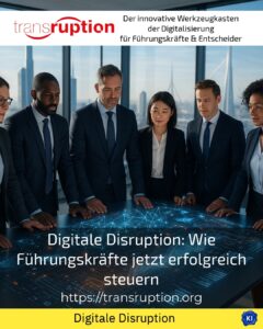 Digitale Disruption: Wie Führungskräfte jetzt erfolgreich steuern