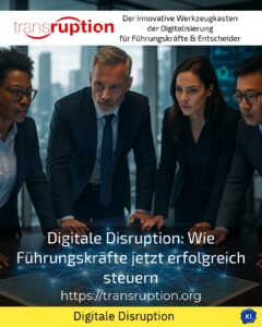 Digitale Disruption: Wie Führungskräfte jetzt erfolgreich steuern