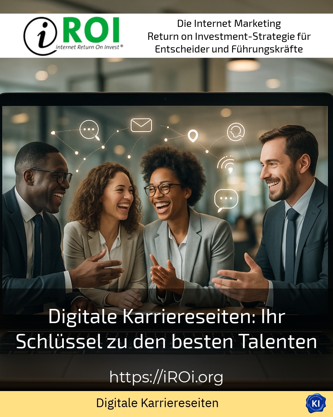 Digitale Karriereseiten: Ihr Schlüssel zu den besten Talenten 4.2 (906)