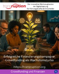 Successful financing campaign: crowdfunding as a growth turbo