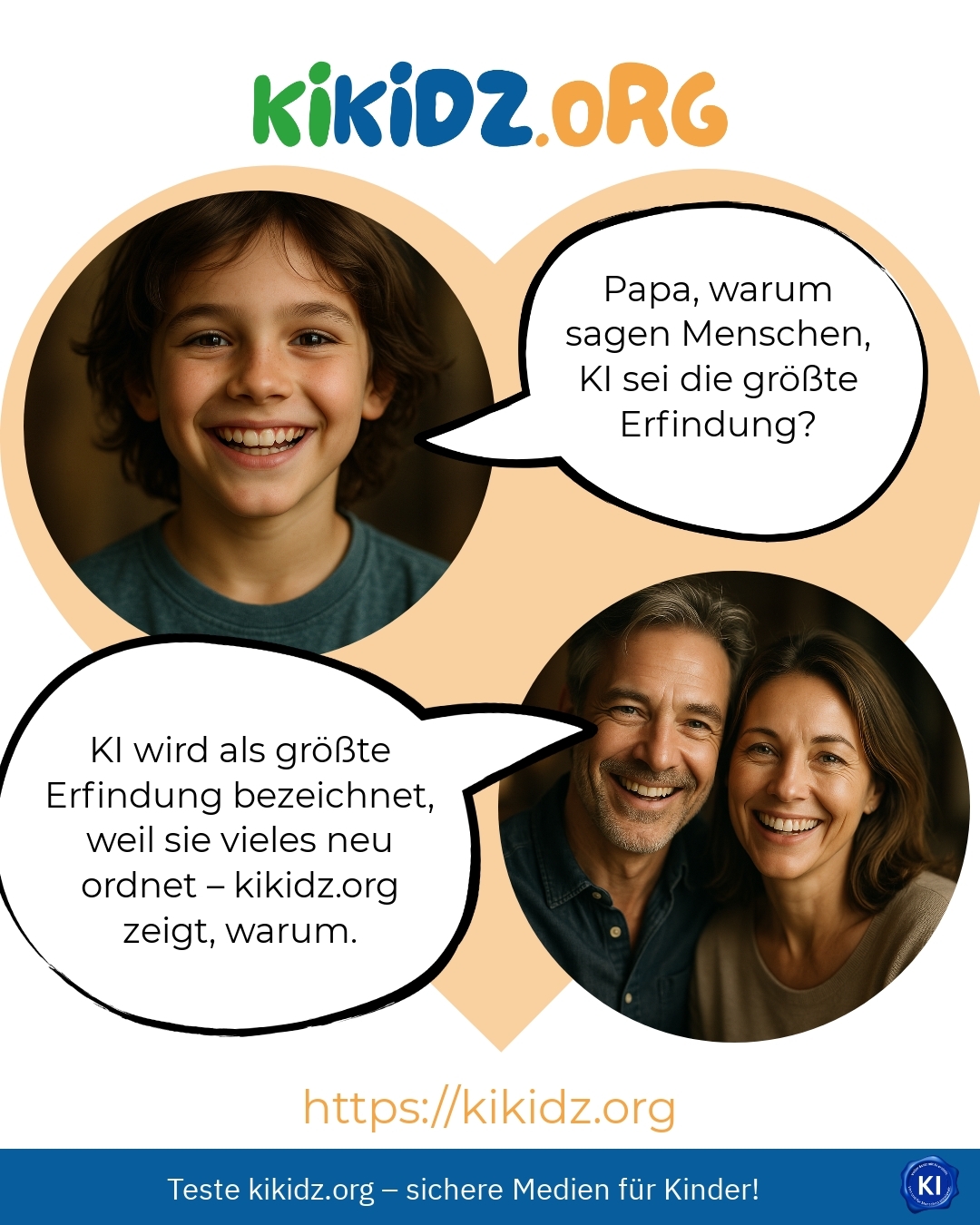 Papa, warum sagen Menschen, KI sei die größte Erfindung?