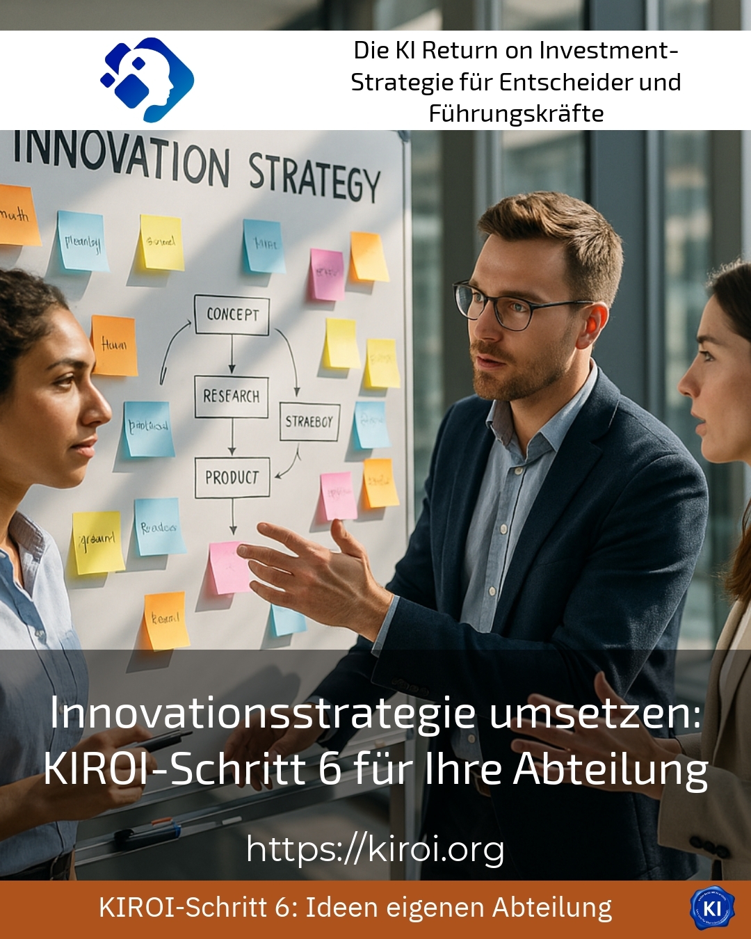 Innovationsstrategie umsetzen: KIROI-Schritt 6 für Ihre Abteilung