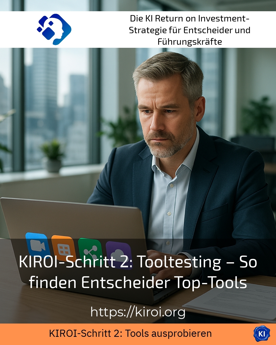 KIROI-Schritt 2: Tooltesting – So finden Entscheider Top-Tools 4.1 (1429)