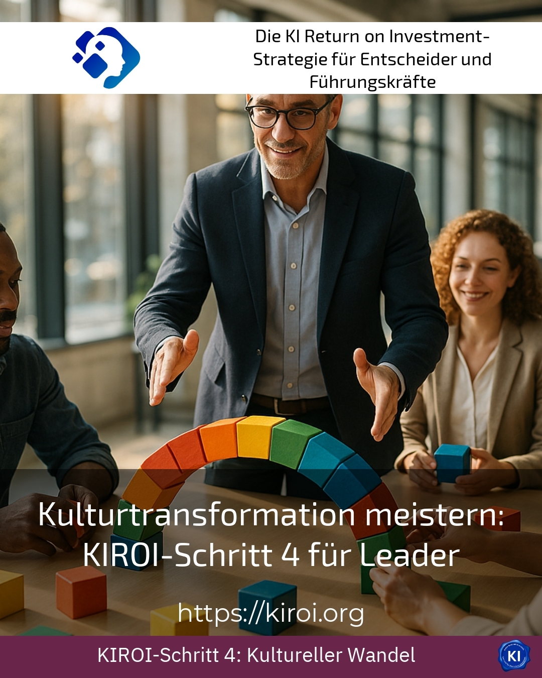 Kulturtransformation meistern: KIROI-Schritt 4 für Leader 4.3 (1768)