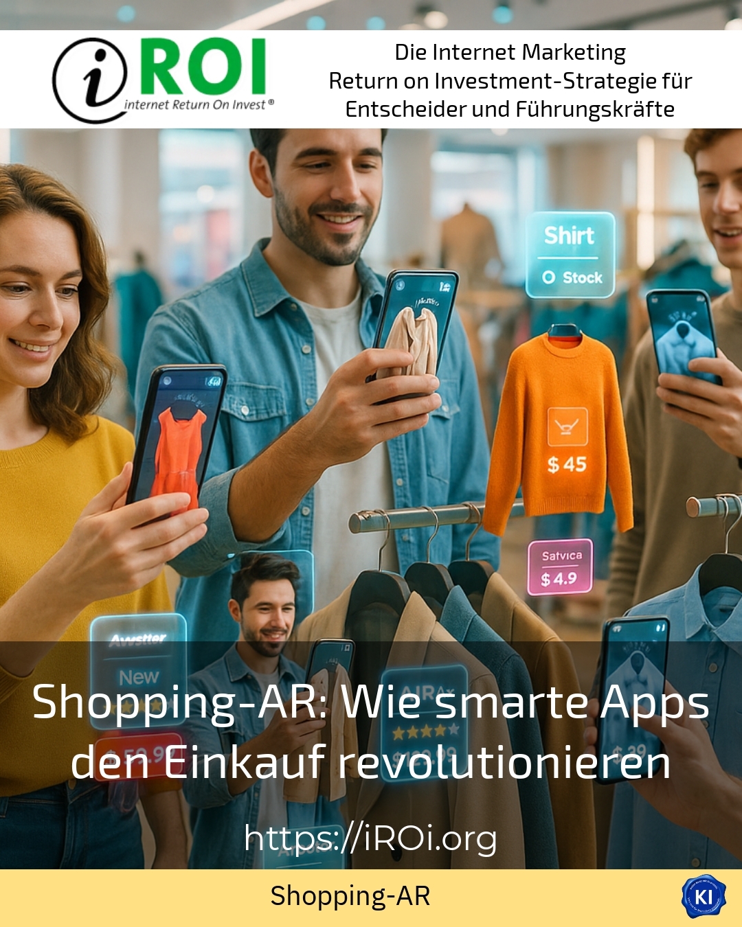 Shopping-AR: Wie smarte Apps den Einkauf revolutionieren 4.8 (1705)