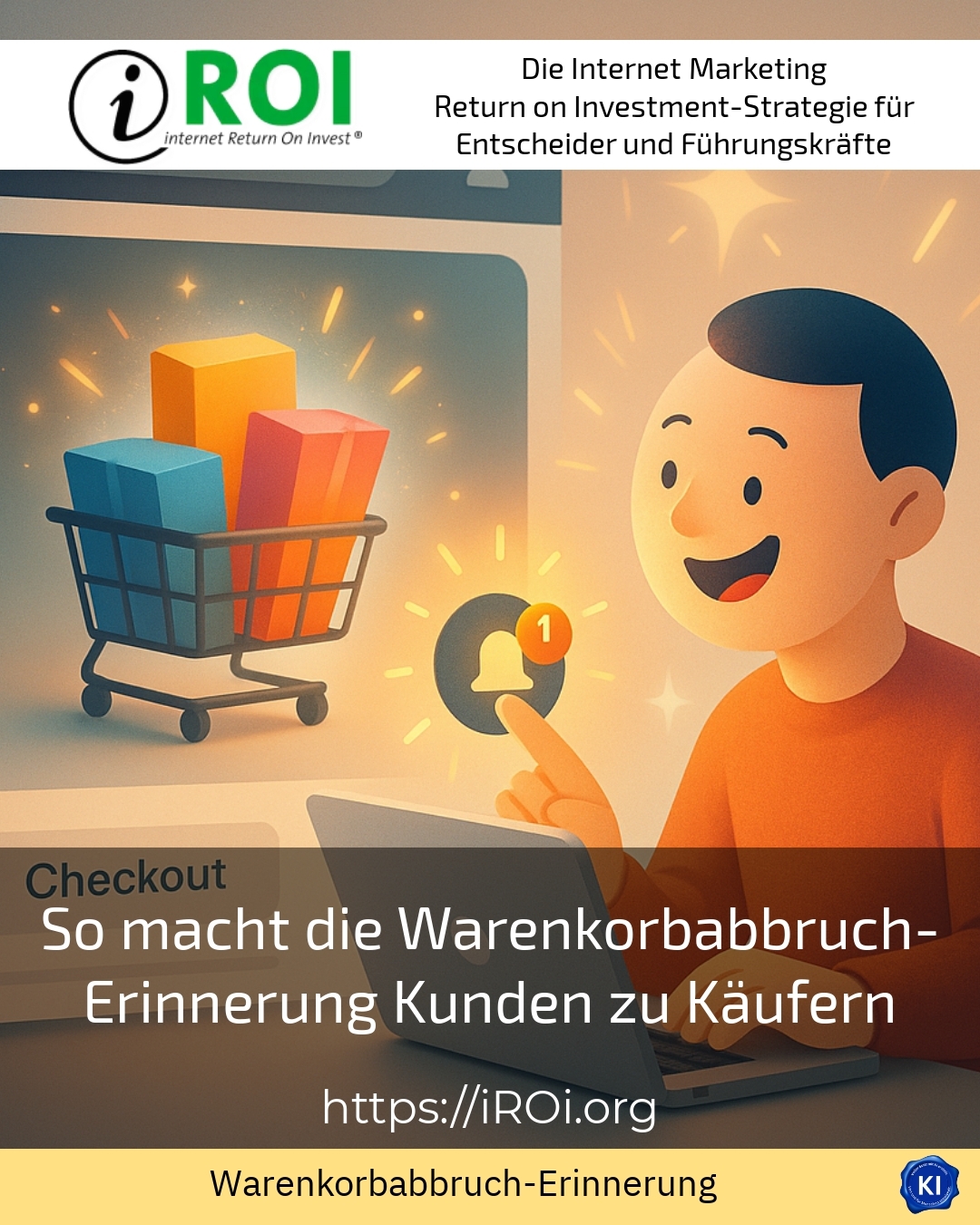 How the shopping basket abandonment reminder turns customers into buyers