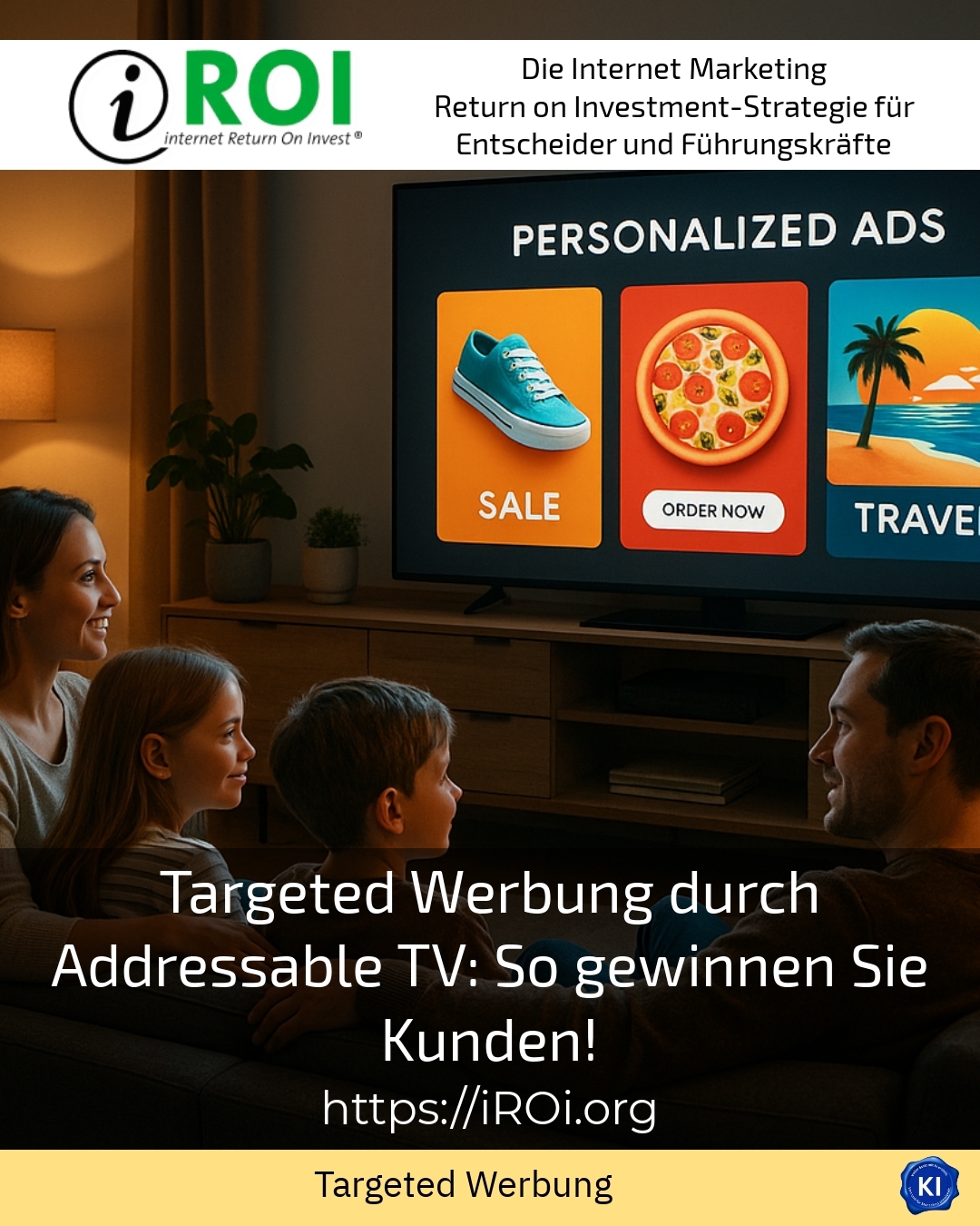 Targeted Werbung durch Addressable TV: So gewinnen Sie Kunden! 4.5 (1831)