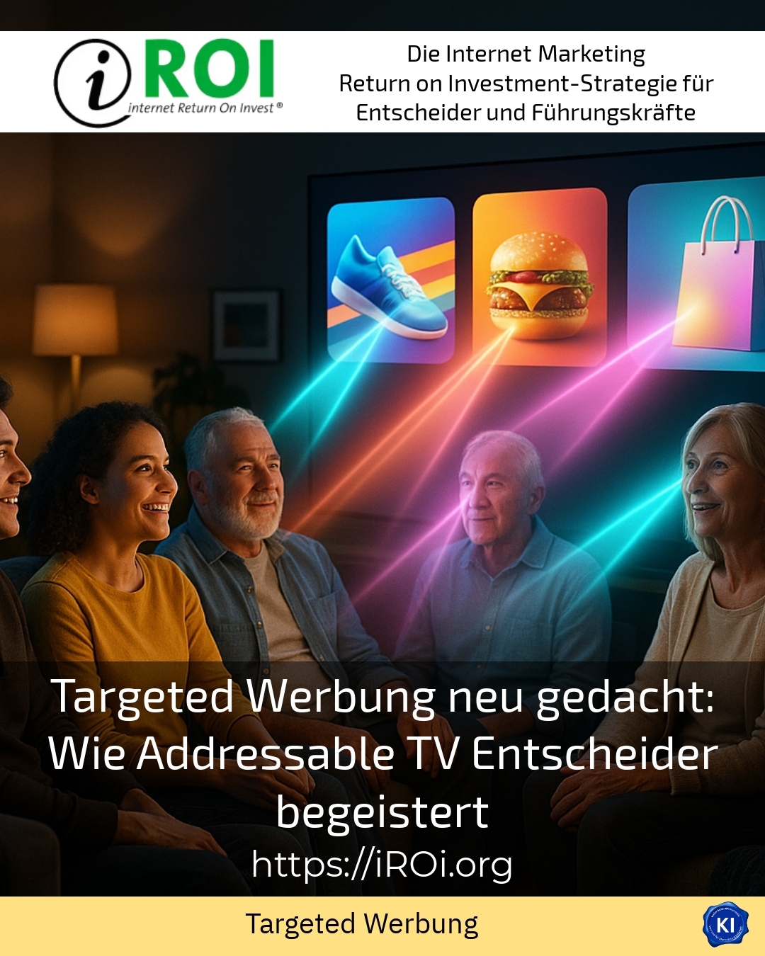 Targeted Werbung neu gedacht: Wie Addressable TV Entscheider begeistert 4.5 (1001)