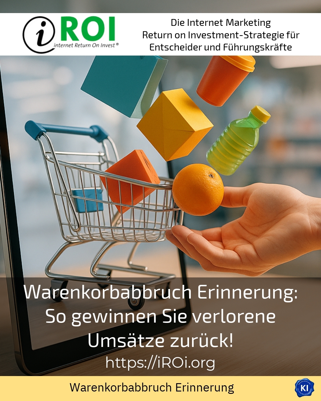 Shopping basket cancellation reminder: How to win back lost sales!