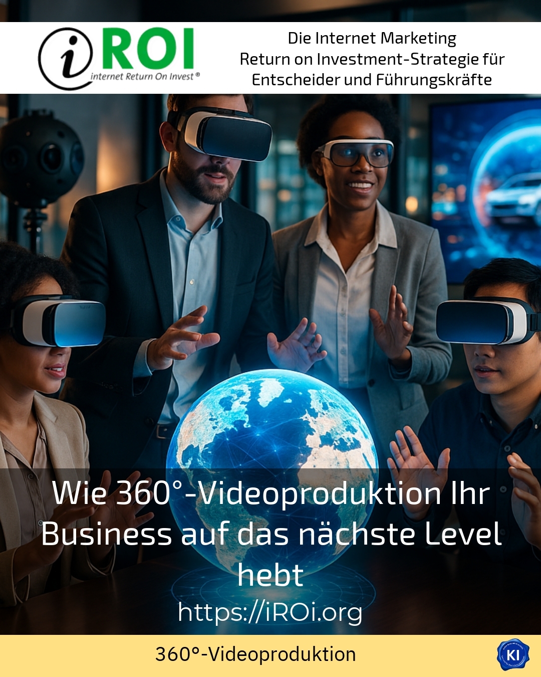 Wie 360°-Videoproduktion Ihr Business auf das nächste Level hebt 4.4 (733)