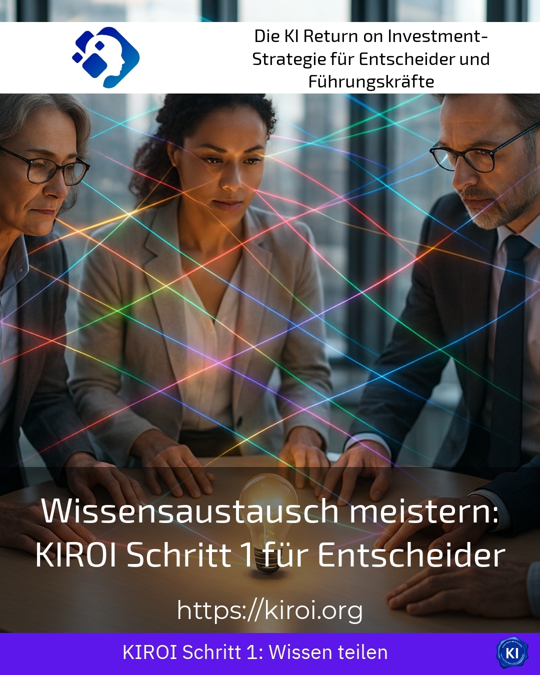 Wissensaustausch meistern: KIROI Schritt 1 für Entscheider 4.9 (964)