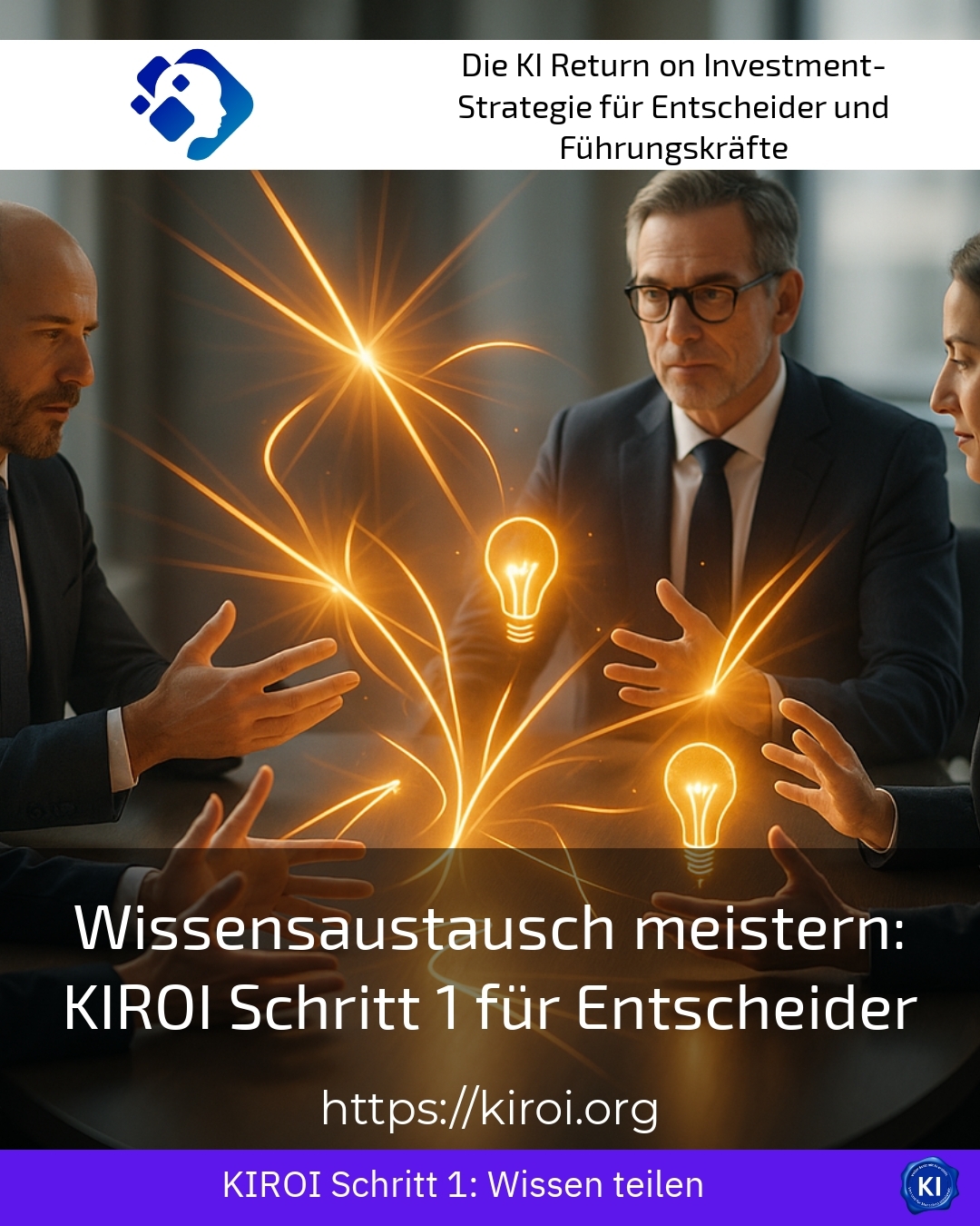 Mastering knowledge sharing: KIROI Step 1 for decision-makers 4.2 (1026)